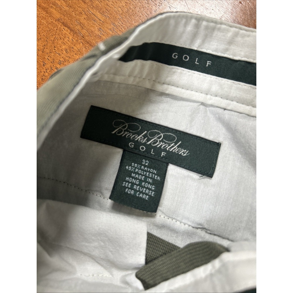 Brooks Brothers Golf Pants Men's Size 32 Green - Picture 5 of 14